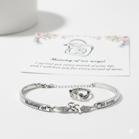 EVERSTILL Angel’s Embrace Memorial Ring